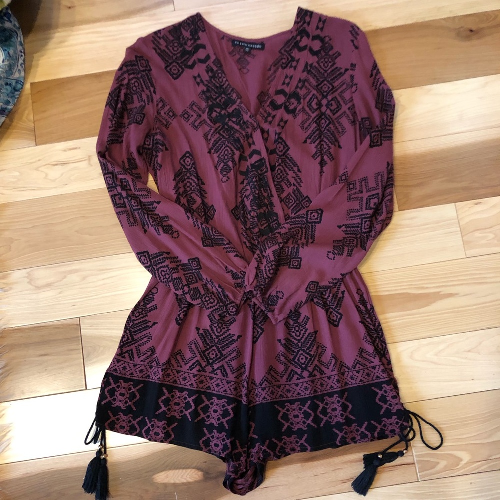Erin Wasson printed Romper!